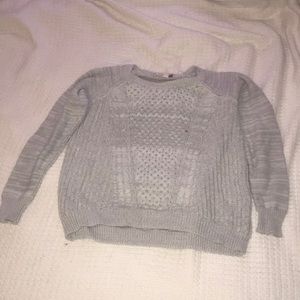 Gray Knit Sweater